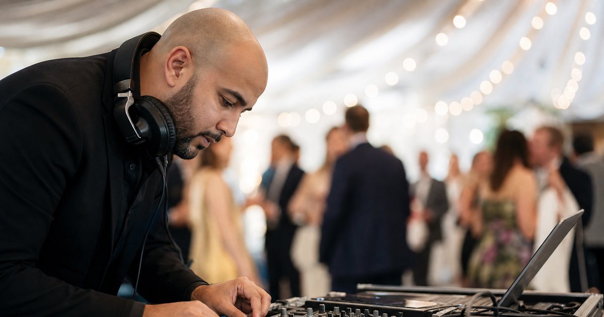 How does a detailed run of show help a DJ or MC keep an event flowing from start to finish?